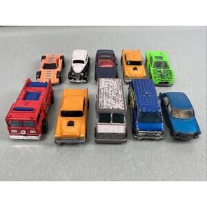 Vintage Diecast Hot Wheels Lot Matchbox ERTL 1970s 80s Trucks Van Cars
